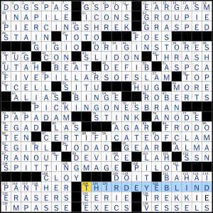 Sunday, March 26, 2023  Diary of a Crossword Fiend